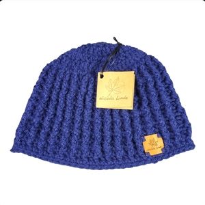 Royal Blue Handmade Beanie